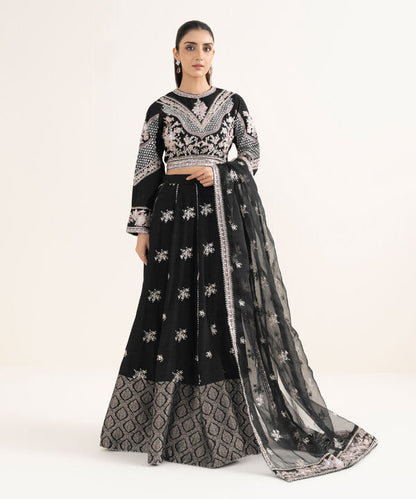 Embroidered Lehanga with Choli