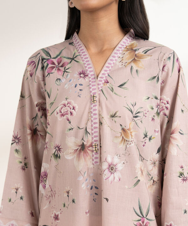 3 Piece - Embroidered Crosshatch Suit