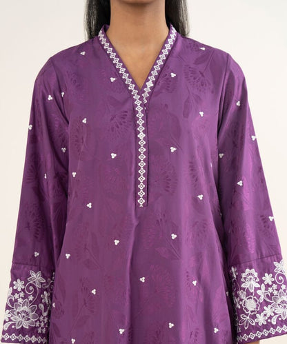 Embroidered Jacquard Shirt