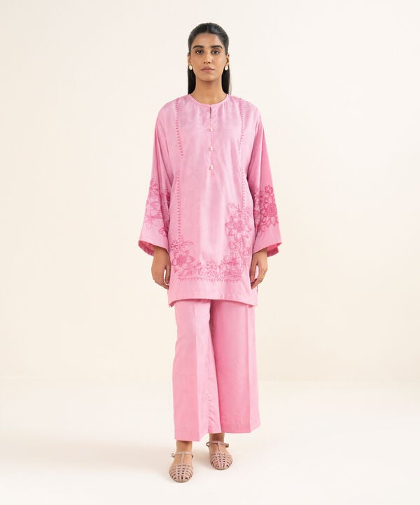 Embroidered Jacquard Shirt