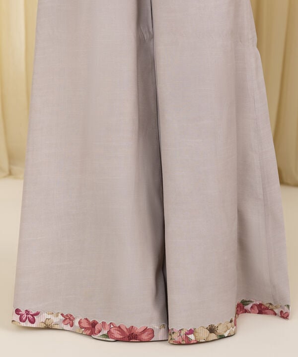 3 Piece - Embroidered Organza Suit (Unstitched)