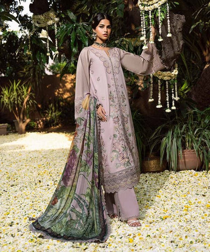 3 Piece - Embroidered Lawn Suit (Unstitched)