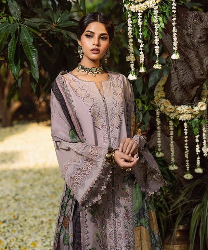 3 Piece - Embroidered Lawn Suit (Unstitched)