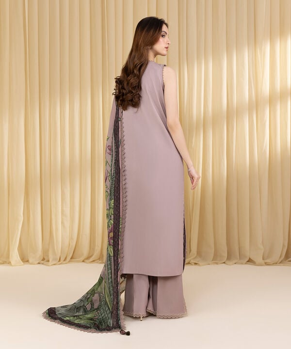 3 Piece - Embroidered Lawn Suit (Unstitched)