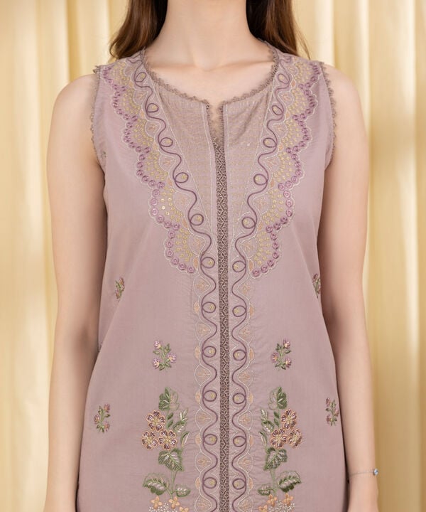 3 Piece - Embroidered Lawn Suit (Unstitched)