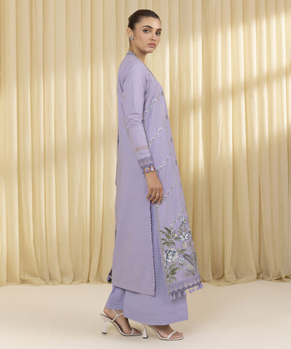 3 Piece - Embroidered Lawn Suit (Unstitched)