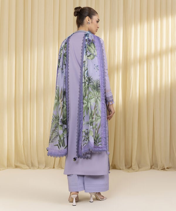 3 Piece - Embroidered Lawn Suit (Unstitched)