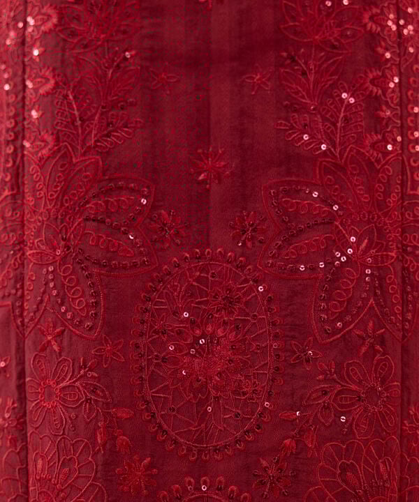 3 Piece - Embroidered Dobby Suit (Unstitched)