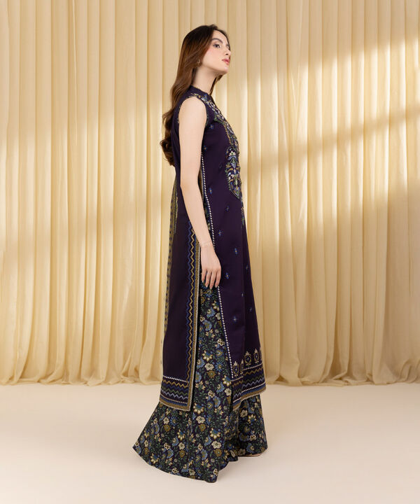 3 Piece - Embroidered Lawn Suit (Unstitched)