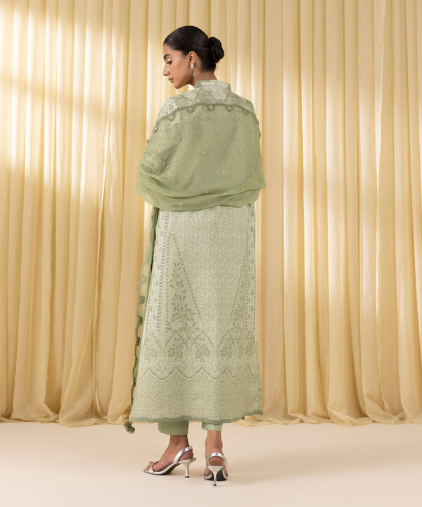3 Piece - Embroidered Lawn Suit (Unstitched)