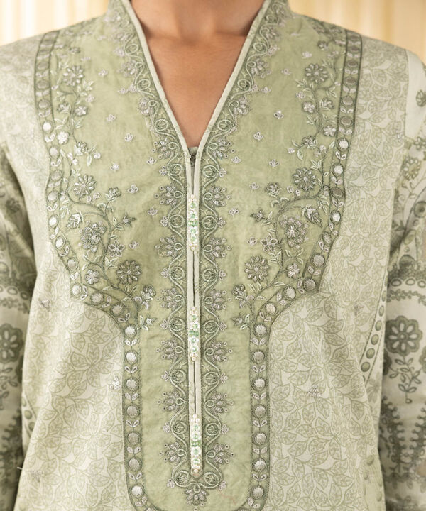 3 Piece - Embroidered Lawn Suit (Unstitched)