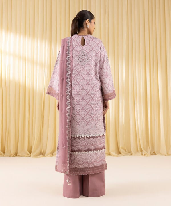 3 Piece - Embroidered Lawn Suit (Unstitched)