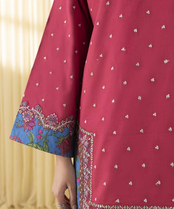 3 Piece - Embroidered Lawn Suit (Unstitched)