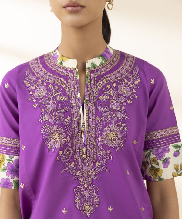 3 Piece - Embroidered Lawn Suit (Unstitched)