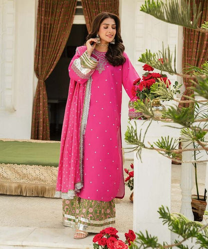 3 Piece - Embroidered Lawn Suit (Unstitched)