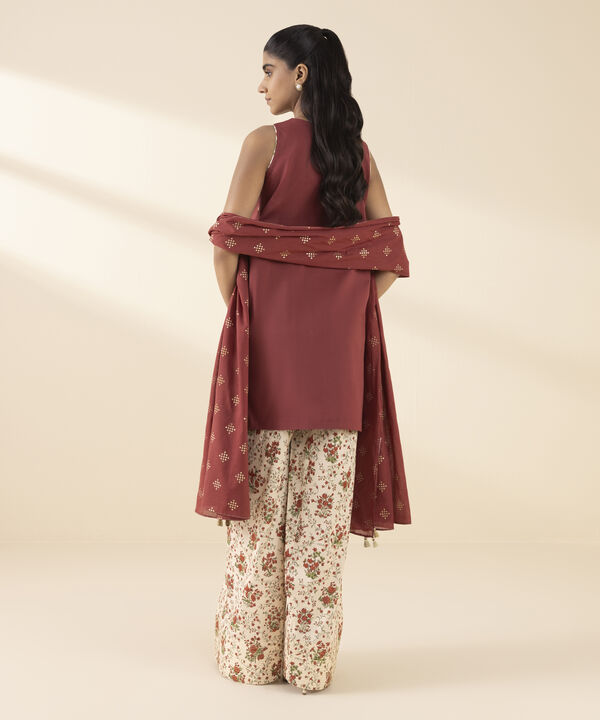 3 Piece - Embroidered Lawn Suit (Unstitched)