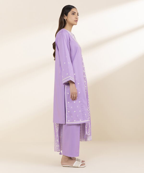 3 Piece - Embroidered Lawn Suit (Unstitched)