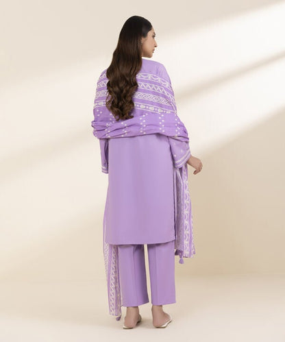 3 Piece - Embroidered Lawn Suit (Unstitched)