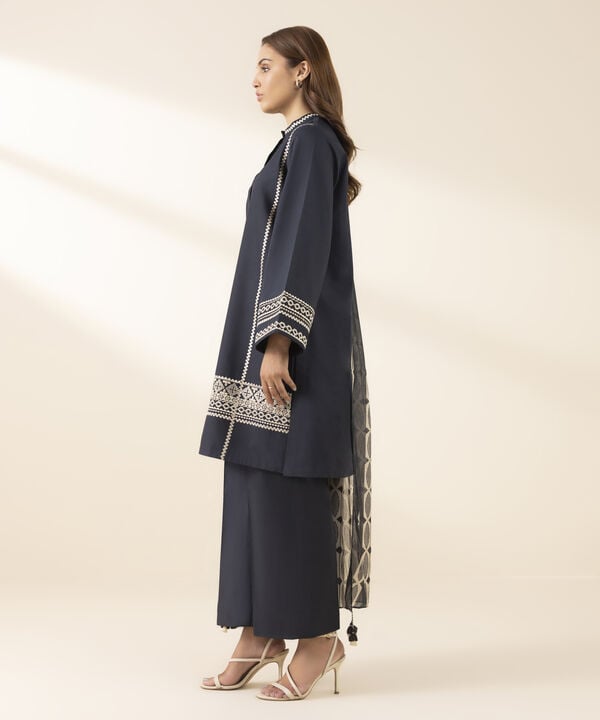 3 Piece - Embroidered Lawn Suit (Unstitched)