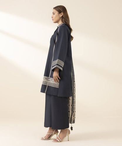 3 Piece - Embroidered Lawn Suit (Unstitched)