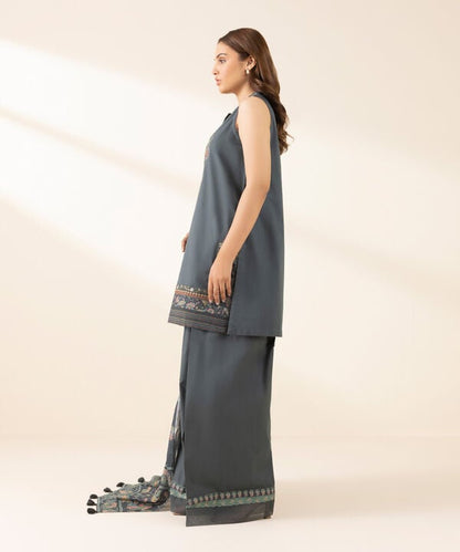 3 Piece - Embroidered Lawn Suit (Unstitched)