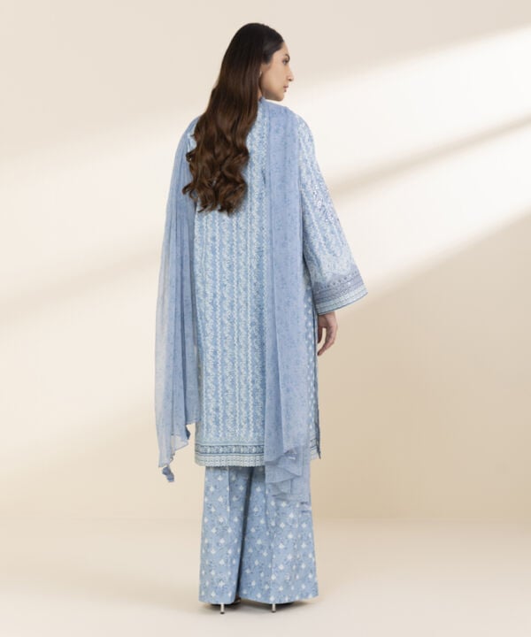 3 Piece - Embroidered Lawn Suit (Unstitched)