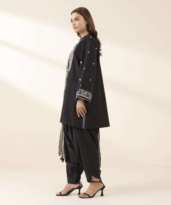 3 Piece - Embroidered Lawn Suit (Unstitched)