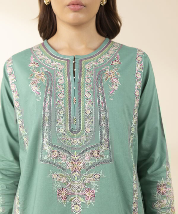 3 Piece - Embroidered Lawn Suit (Unstitched)