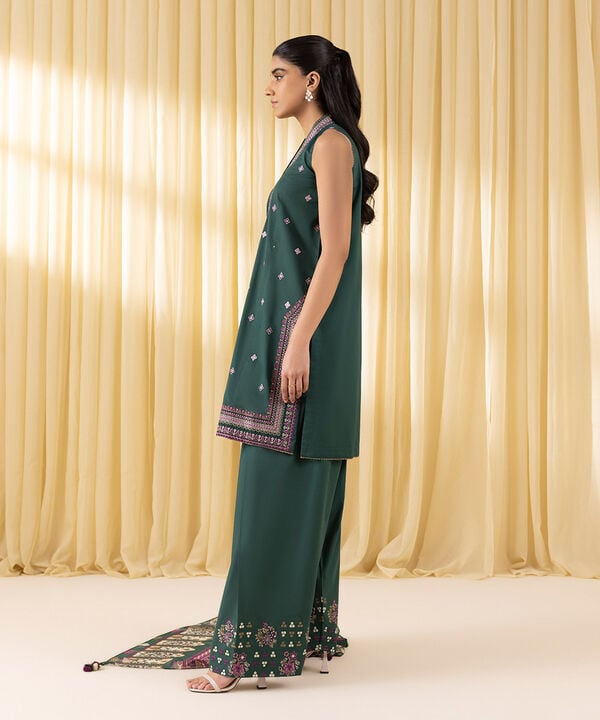 3 Piece - Embroidered Lawn Suit (Unstitched)