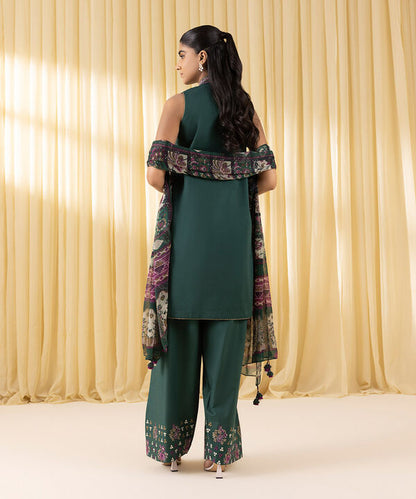 3 Piece - Embroidered Lawn Suit (Unstitched)