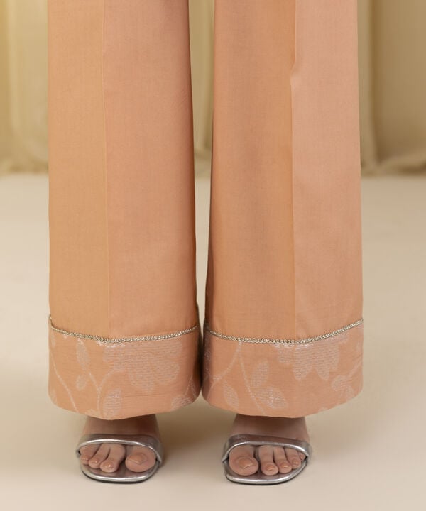 3 Piece - Embroidered Jacquard Suit (Unstitched)