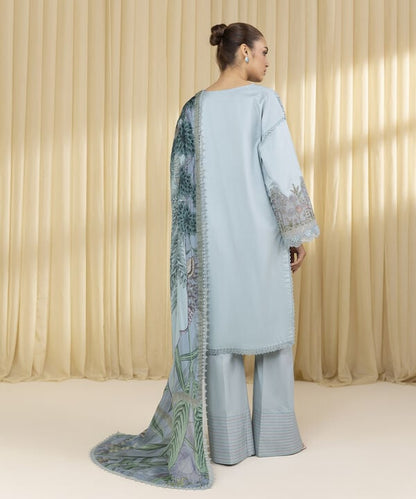 3 Piece - Embroidered Lawn Suit (Unstitched)