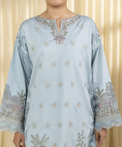 3 Piece - Embroidered Lawn Suit (Unstitched)