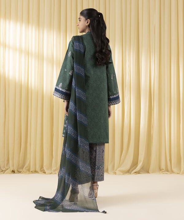 3 Piece - Embroidered Lawn Suit (Unstitched)