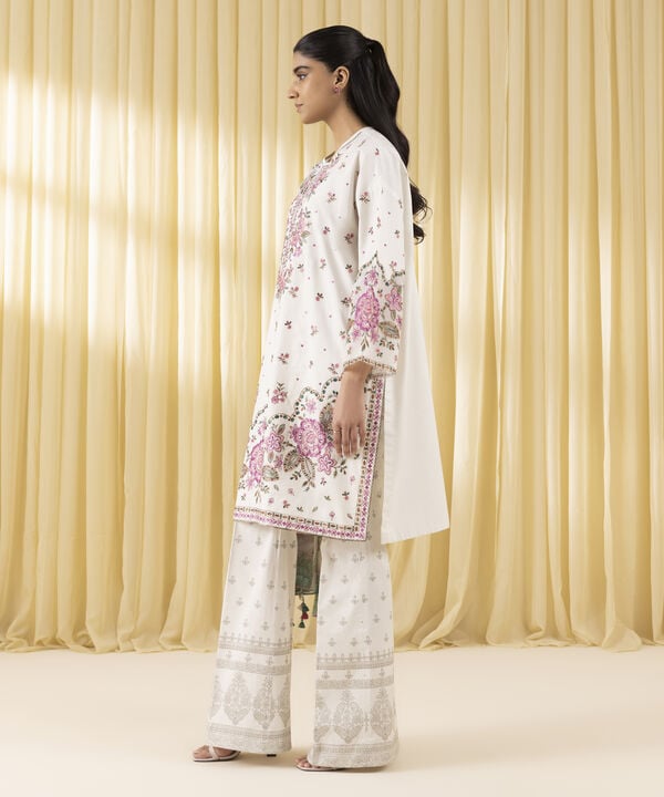 3 Piece - Embroidered Lawn Suit (Unstitched)