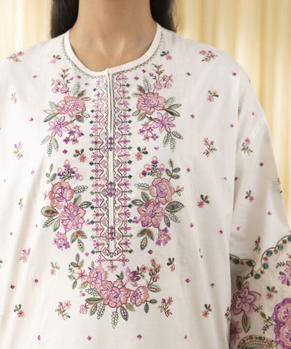 3 Piece - Embroidered Lawn Suit (Unstitched)