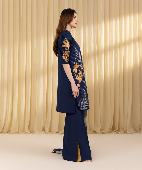 3 Piece - Embroidered Lawn Suit (Unstitched)