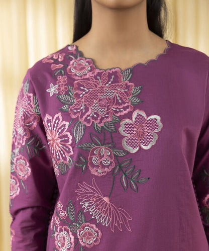 3 Piece - Embroidered Lawn Suit (Unstitched)