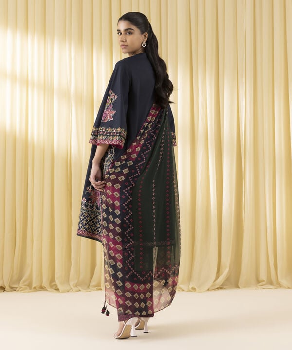 3 Piece - Embroidered Lawn Suit (Unstitched)