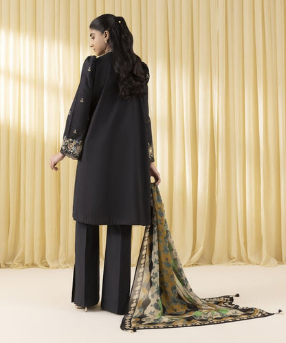 3 Piece - Embroidered Lawn Suit (Unstitched)