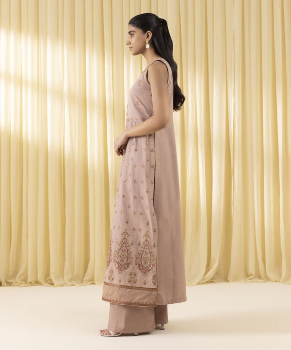 3 Piece - Embroidered Lawn Suit (Unstitched)