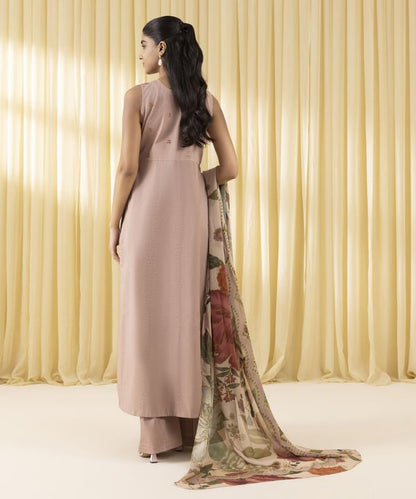 3 Piece - Embroidered Lawn Suit (Unstitched)