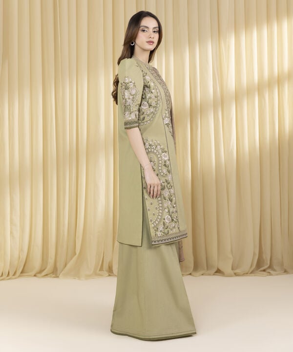 3 Piece - Embroidered Lawn Suit (Unstitched)