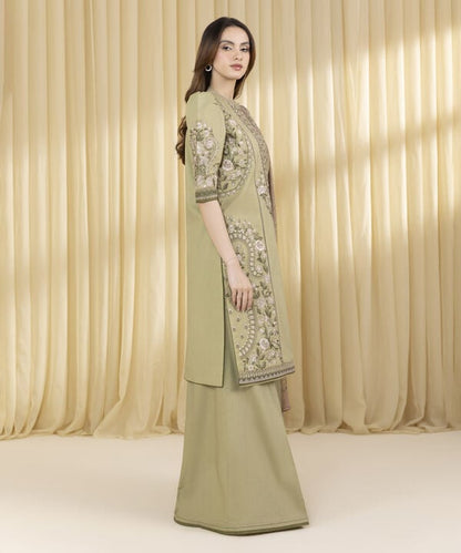 3 Piece - Embroidered Lawn Suit (Unstitched)