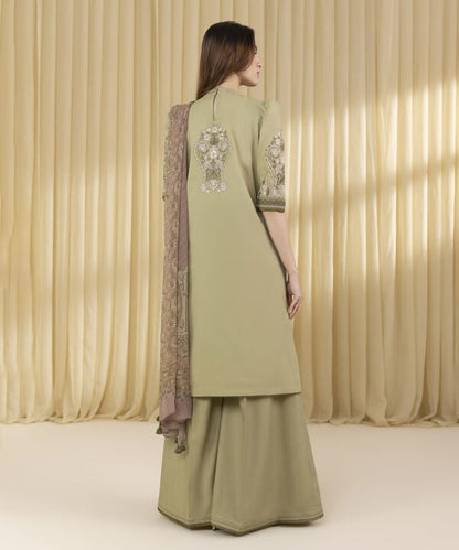 3 Piece - Embroidered Lawn Suit (Unstitched)