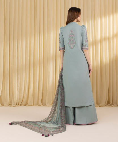 3 Piece - Embroidered Lawn Suit (Unstitched)
