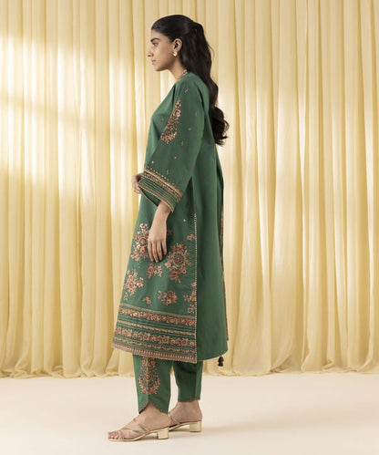 3 Piece - Embroidered Lawn Suit (Unstitched)