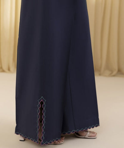 3 Piece - Embroidered Cotton Jacquard Suit (Unstitched)