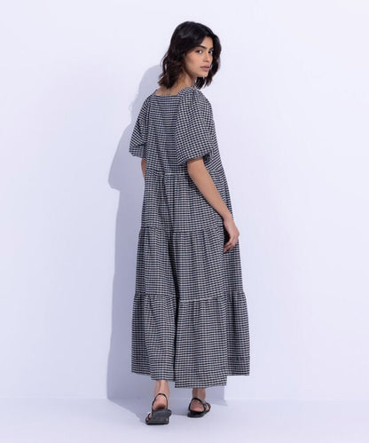 Gingham Tier Dress (Stitched)