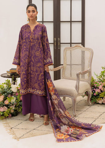 D-Purple-Dobby-3 Piece (W25SE3029)